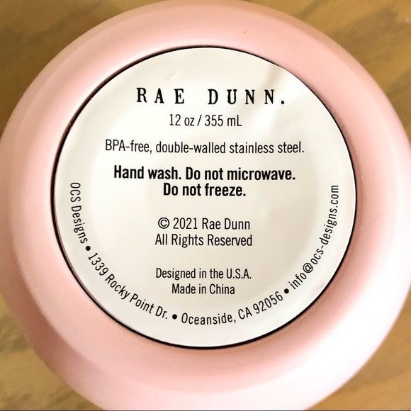 Rae Dunn Rosé All Day Insulated Wine Drink Tumbler - Picture 5 of 5